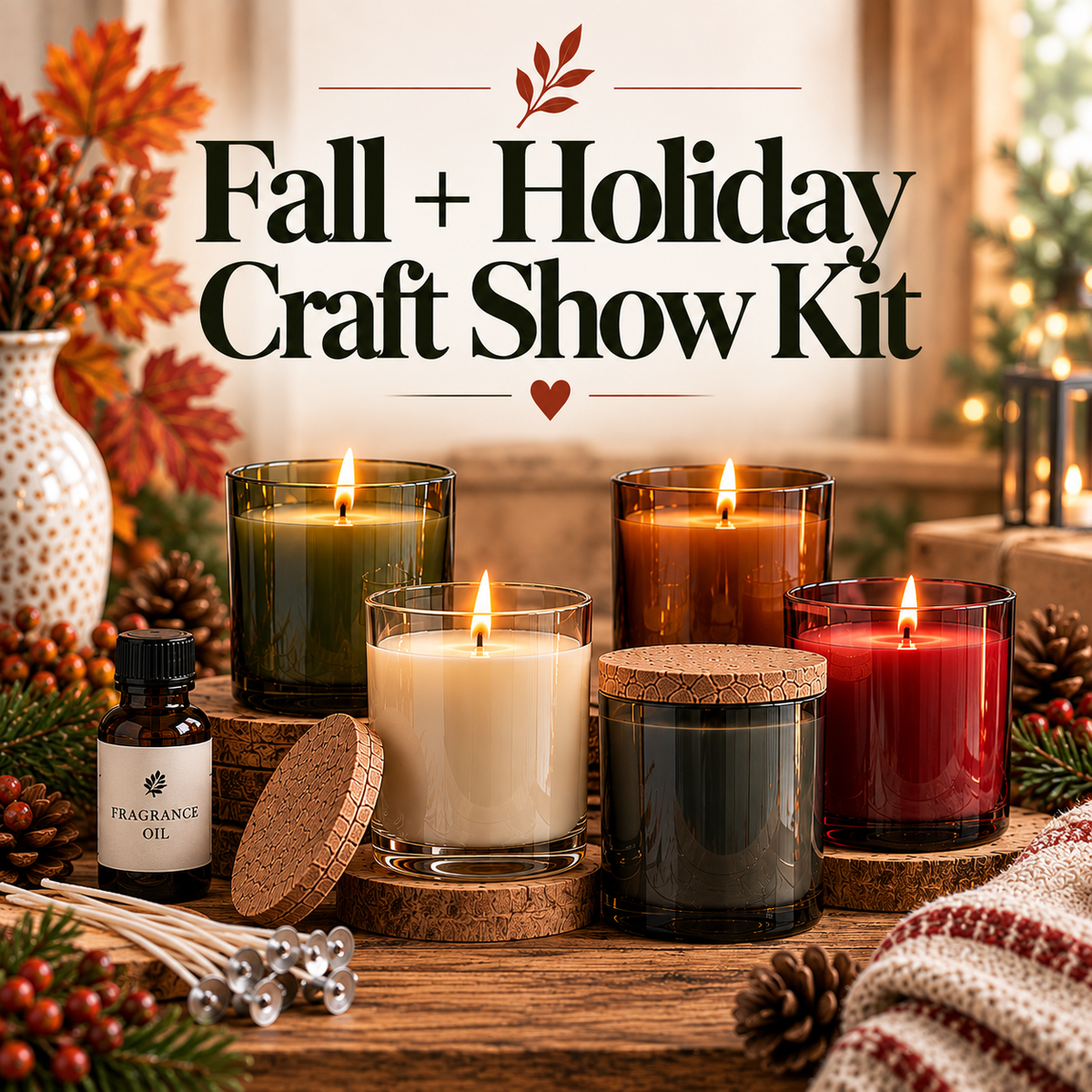 Fall + Holiday Craft Show Kit