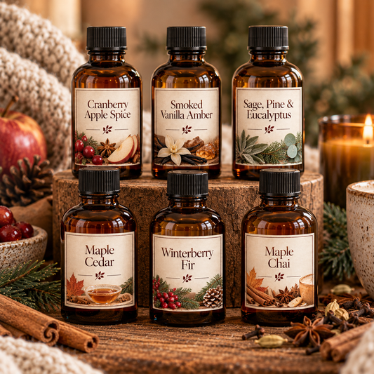 Fall + Holiday Fragrance + Wick Package